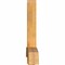 Ekena Millwork Bellingham Rough Sawn Timber Gable Bracket, Western Red Cedar, 108"W x 40"H x 6"D x 6"F, 9/12 Pitch GBW108X40X0606BEL00RWR - alternate 4